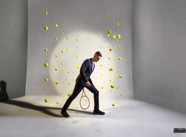 seance-book-saint omer-champion-de-tennis-terence-atmane-au-milieu-des-balles-suspendues-florent-studio-photographe-boulogn