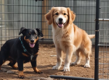 A Siberian Husky performing advanced tricks in an outdoor training environment.