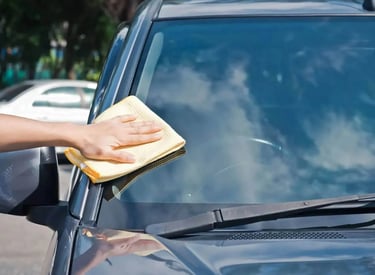 Emergency windshield service