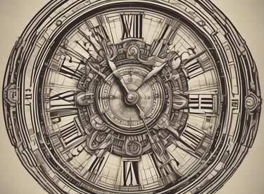 a clock that is sitting on a wall