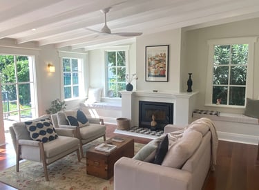 natural light living room