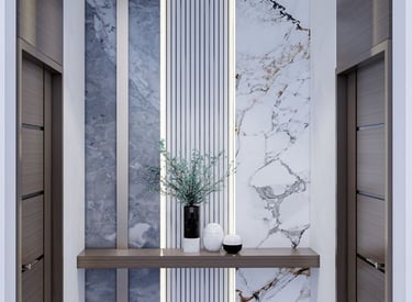Flutter Panels/Charcoal Panels in IP Extension Patparganj