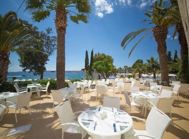 Terrace in Labranda TMT Bodrum hotel