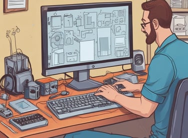 A neon sign with both English and Chinese characters illuminates against a dark background. The sign advertises a travel agency with services such as visa, tour, and ticket assistance. The surrounding area is dimly lit, with faint reflections visible.