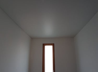 Vorher - Vor der Montage der Lichtdecke