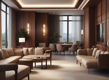 Innovative Innenausbau-Lösungen für Hotels und Resorts.