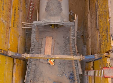 Large scale storm water project in downtown Denver, CO