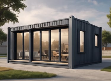 A stylish modular weekend house surrounded by nature.