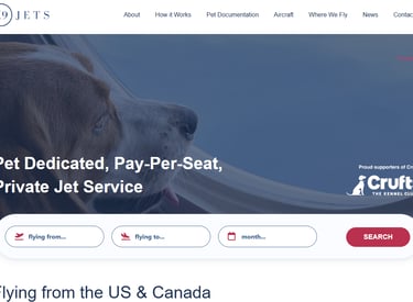k9 jets pet dedicated private jet service