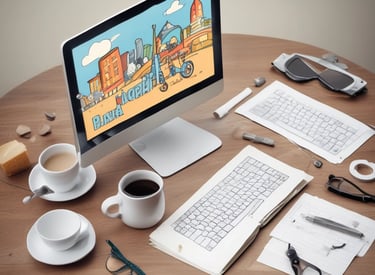 A mannequin is displayed wearing a high-collared grey garment featuring a lengthy paragraph written in bold white text. This text elaborates on a philosophy of universal, boundary-breaking creativity. The neck and upper chest are tucked, emphasizing the text's presentation.