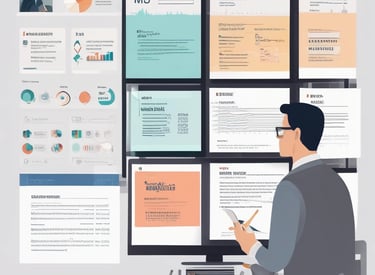 Dashboard view showing real-time analytics of compliance data on a computer screen.