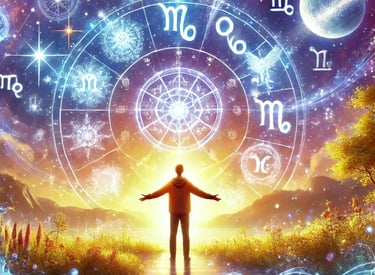 a man standing in front of a clock with a zodiac sign thanking prashant srivastava for his help