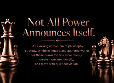 POWER DOESN'T ANNOUNCE ITSELF