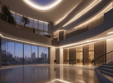 a computer monitor sitting on top of a desk