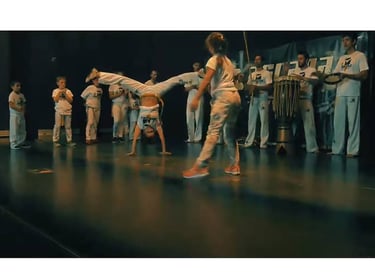 capoeira niños en pamplona