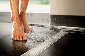 Shower tiles slip resist treatment