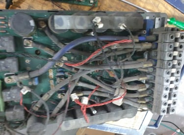 Inversor antes da manutenção