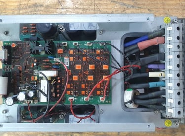 Inversor depois da manutenção