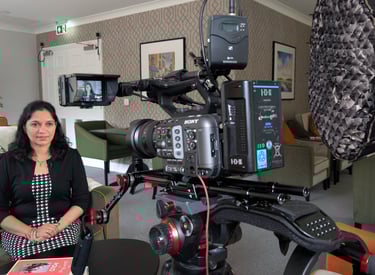 Care home filming