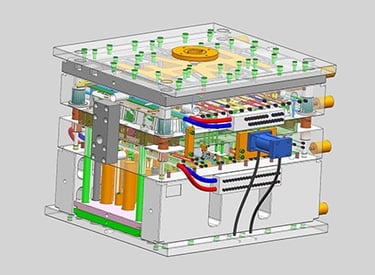 mold and tooling design from material quality and cooling system keep long lifetime