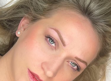 Sourcils cicatrisés après dermopigmentation- pixels maquillage permanent Charleville-Mézières