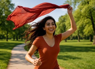 femme sans voile pour la journée mondiale de la femme sans voile