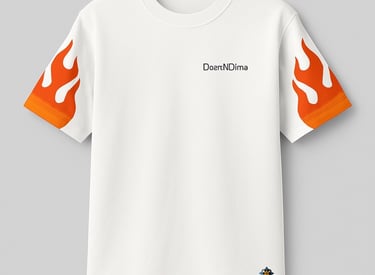 Deen&Dime Authentic Streetwear T-shirt – Unisex Casual Tee