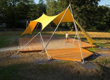 custom canopy fabric structure