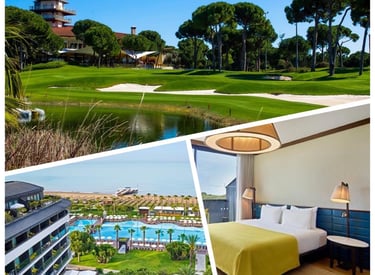 Hotel Reise nach Belek, drei Fotos