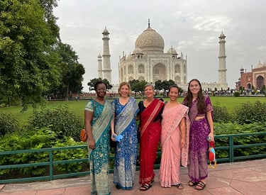 Taj Mahal Saree Rental