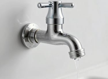 Before and after shots of a home office renovation with fresh paint and new desk.