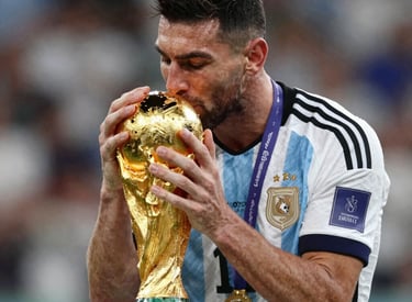 Athlete celebrating a successful sponsorship deal on the field