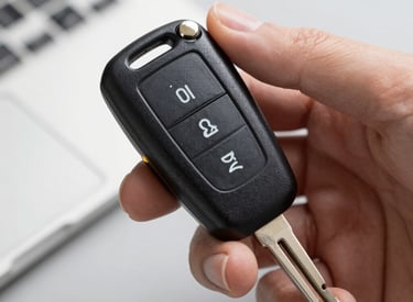 spare key that has been duplicated and cut