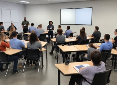 A serene photo of Deogracias Bongonza speaking passionately at a community event.