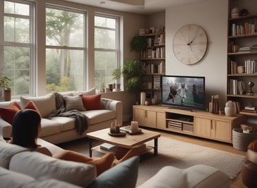 A close-up of a lively esports tournament streamed on multiple devices with vibrant colors and sharp video quality.