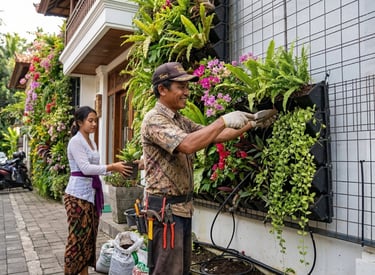 tukang pembuat vertical garden