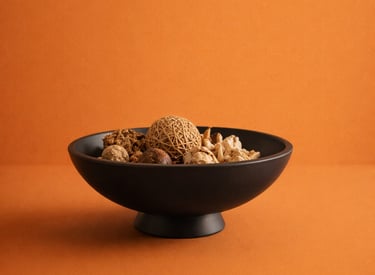 Decoración café para interiores de fibra de vidrio