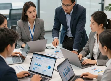 Close-up of hands shaking over a business contract with a world map in the background.