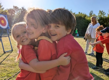 Some 25th Allerton Squirrels enjoying outdoor activities.