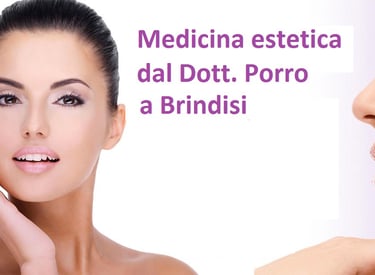 volto di donne con scritta medicina estetica Dott. Porro