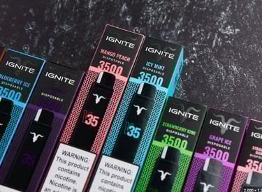 Vapeadores IGNITE zona sur, avellaneda baratos muchas caladas