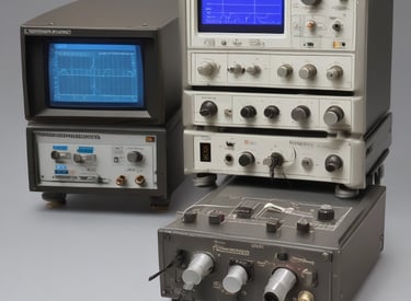 Technician adjusting control panels in a modern automated factory setting