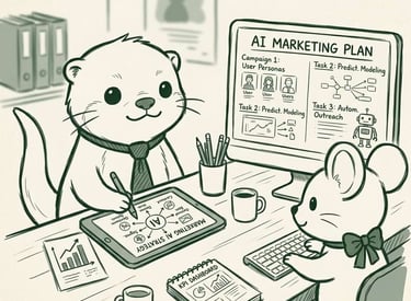 emotjib team work on ai search marketing