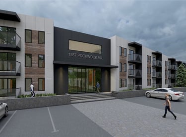 Font View of Lifestyle Enclave which is a residential building under Plexus Development Group