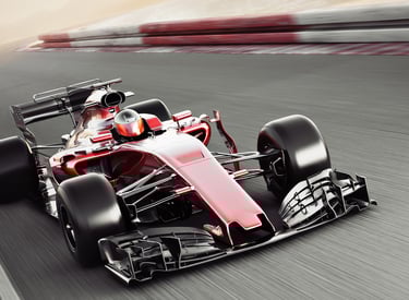 F1 racing car