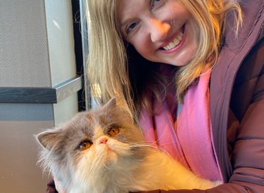 Nala on adoption day