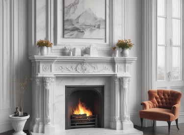 Modern bathroom vanity crafted from polished granite with sleek fixtures.