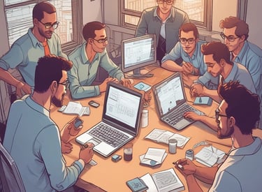 Close-up of robotic arms working in a high-tech industrial environment.