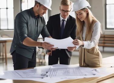 Successful project completion celebration with team.