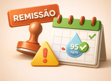 Imagem (Nutro AI): Remissão ≠ “cura”. É um estado que pode ser mantido ou perdido, especialmente se 
